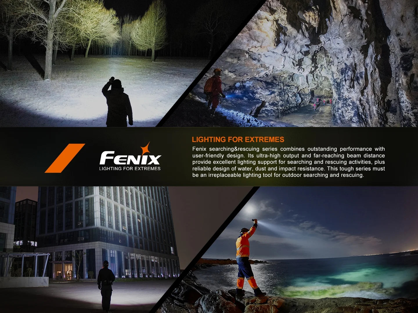 FENIX LD50R V2.0 Flashlight 超強光電筒 18000流明 844米射程 195 小時 愛維斯 照明