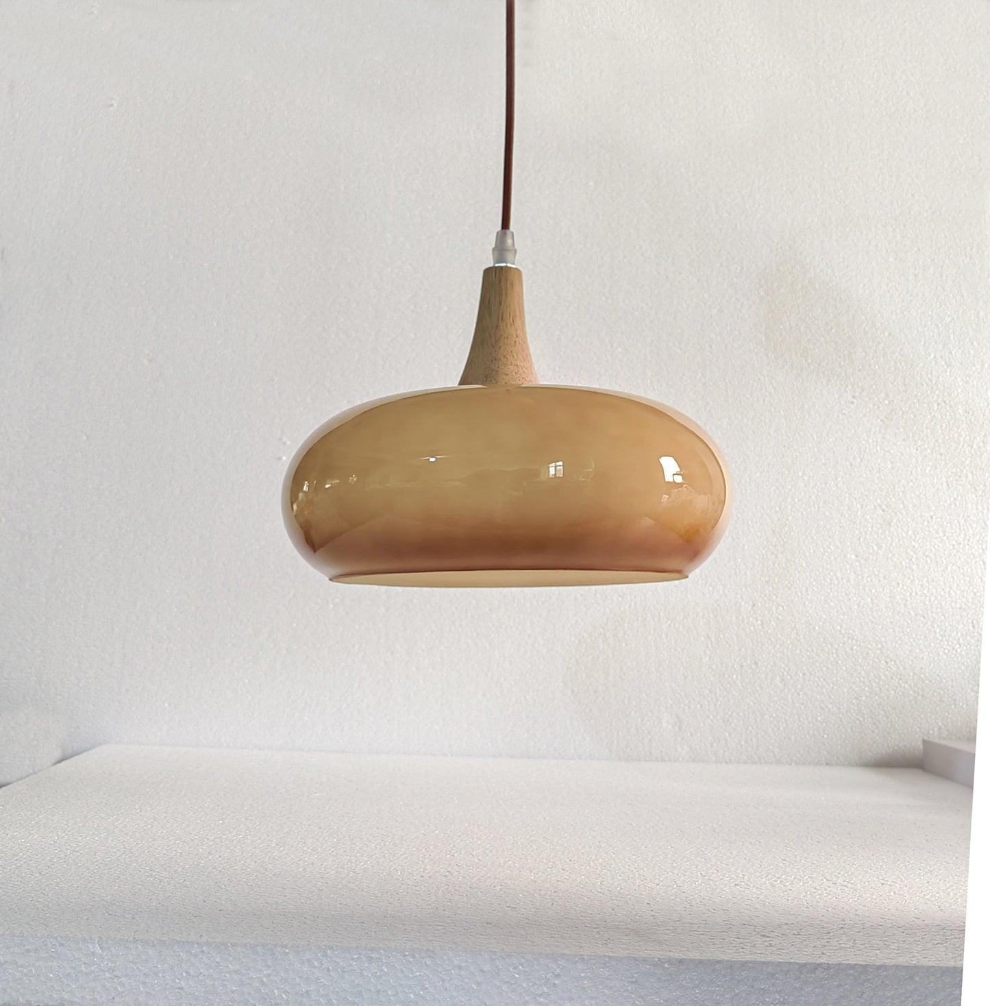 Nordic Wooden Hanging Chandelier Light Elvis Store