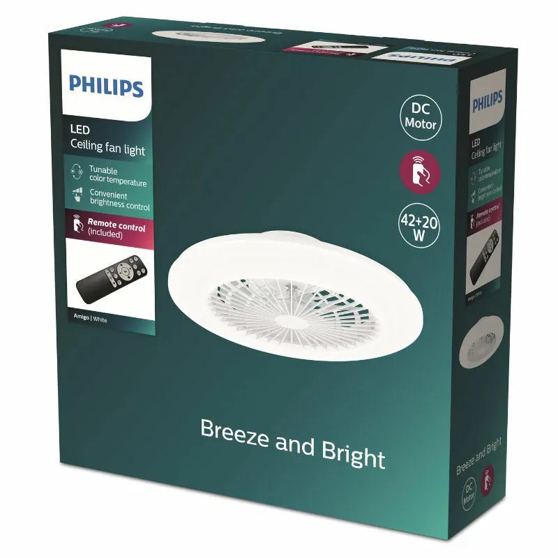 PHILIPS Amigo 薄款天花風扇燈 Philips