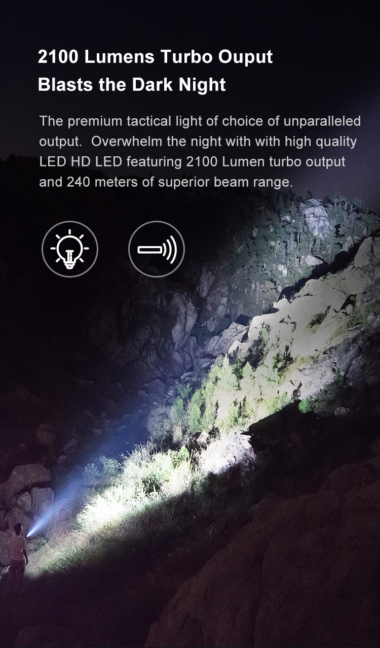 Klarus Tactical Flashlight XT2CR PRO V2 愛維斯 照明