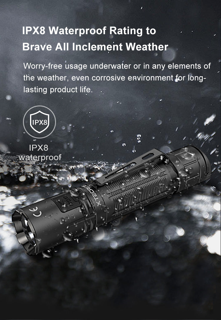 Klarus Tactical Flashlight XT2CR PRO V2 愛維斯 照明