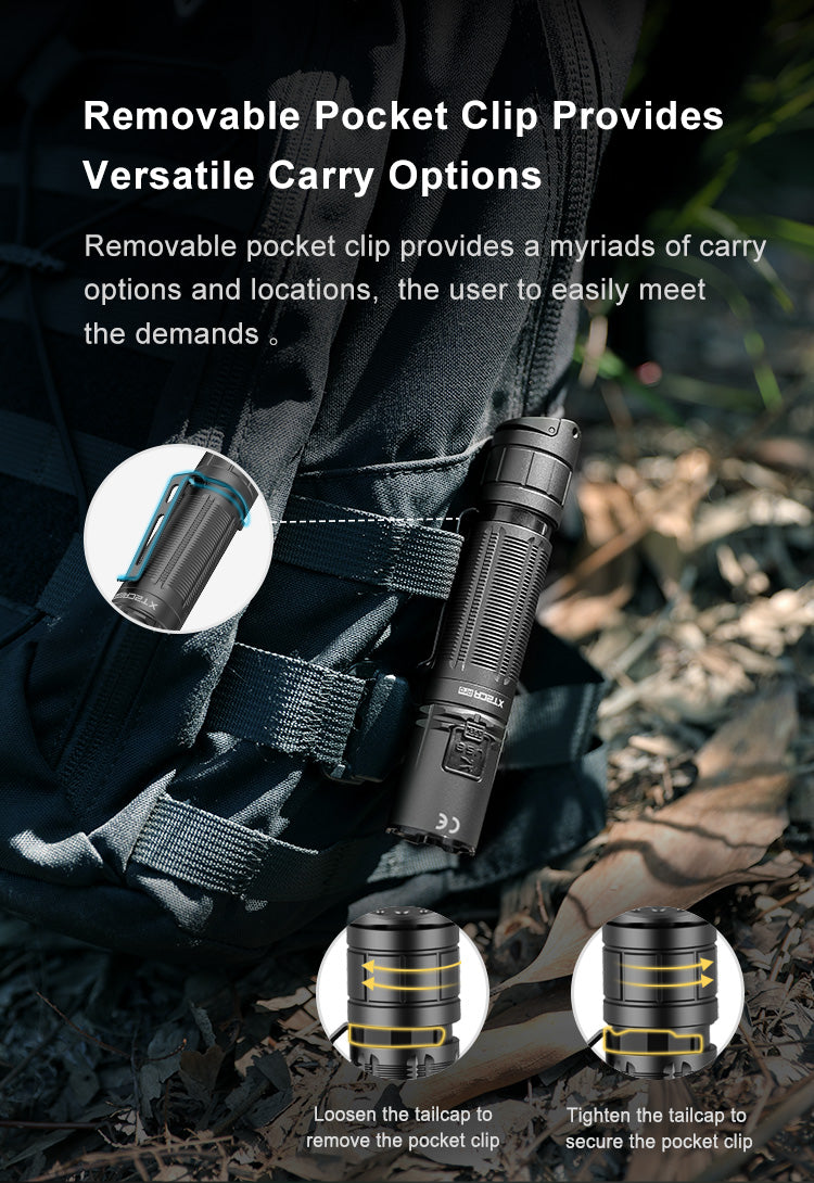 Klarus Tactical Flashlight XT2CR PRO V2 愛維斯 照明