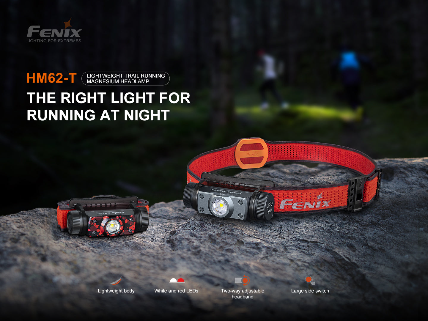 FENIX HM62-T 1200 流明150米 SST40 Headlamp 頭燈 愛維斯 照明