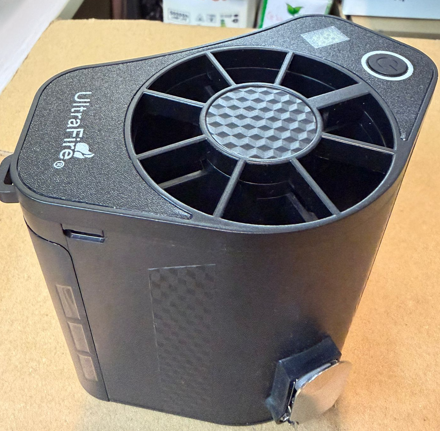 USB充電式便攜式風扇 – 4檔風速，5.2–13W功率，超長續航時間 Megaman