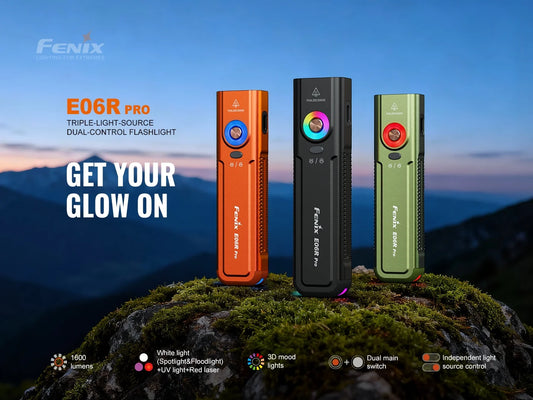 Fenix E06R Pro 1600流明 160米射程 111小時 IP66 電筒