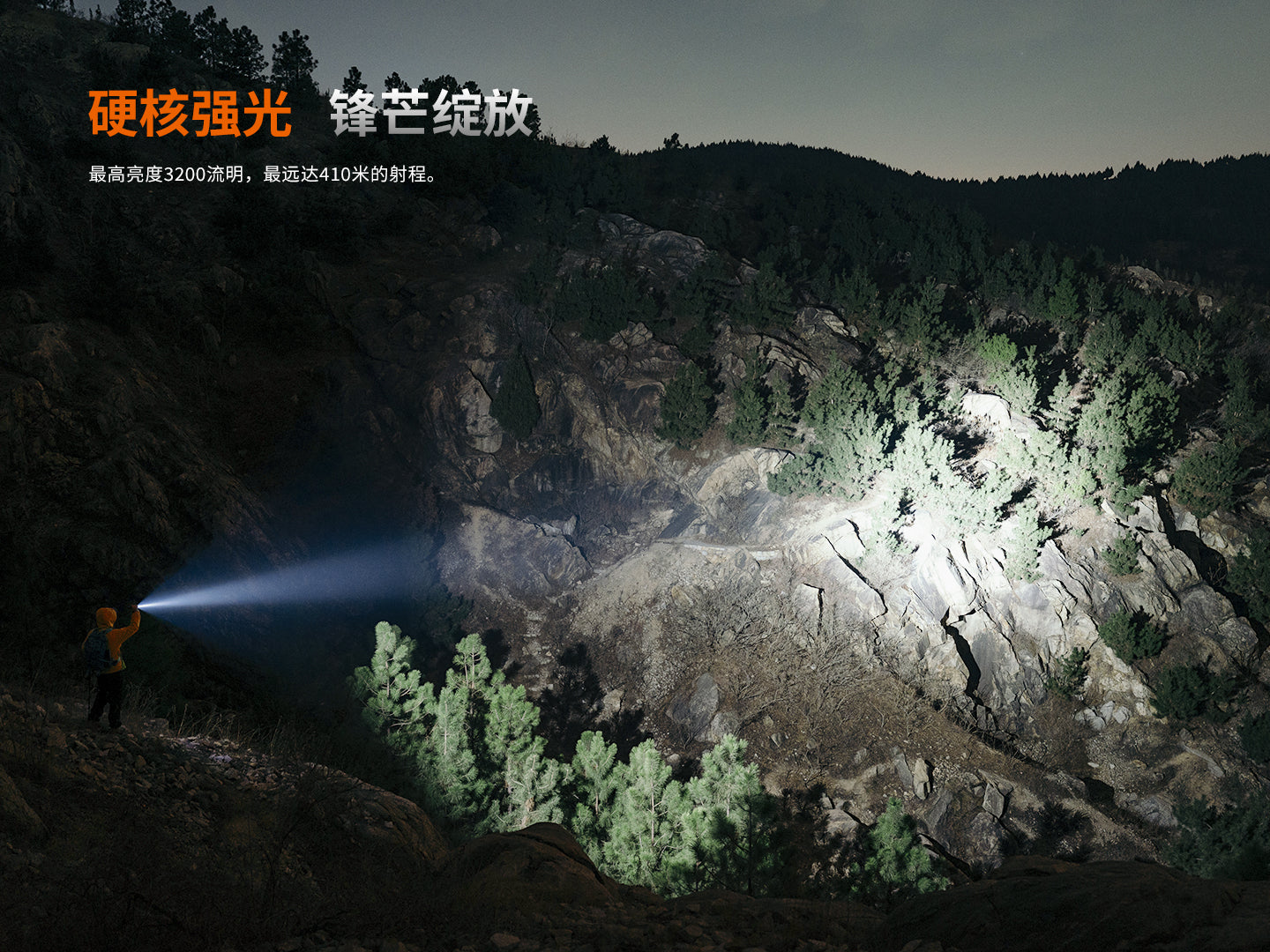 Fenix PD45R ACE Luminus SFT70-Gen2 3200流明 410米 Flashlight Torch 愛維斯 照明