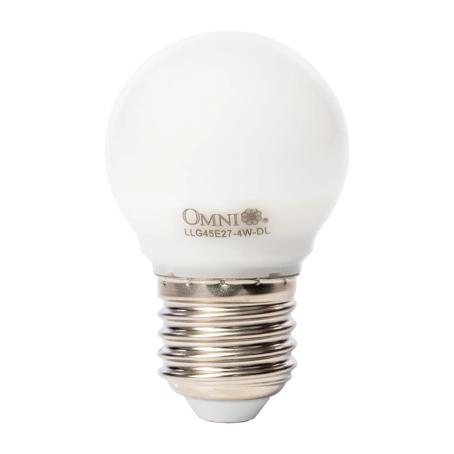 OMNI 4W LED G45 球膽 大螺絲頭E27 (暖黃光/冷白光) OMNI