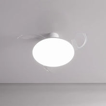 將圖片載入圖庫檢視器 PHILIPS FC580 超薄風扇燈 (白色)
