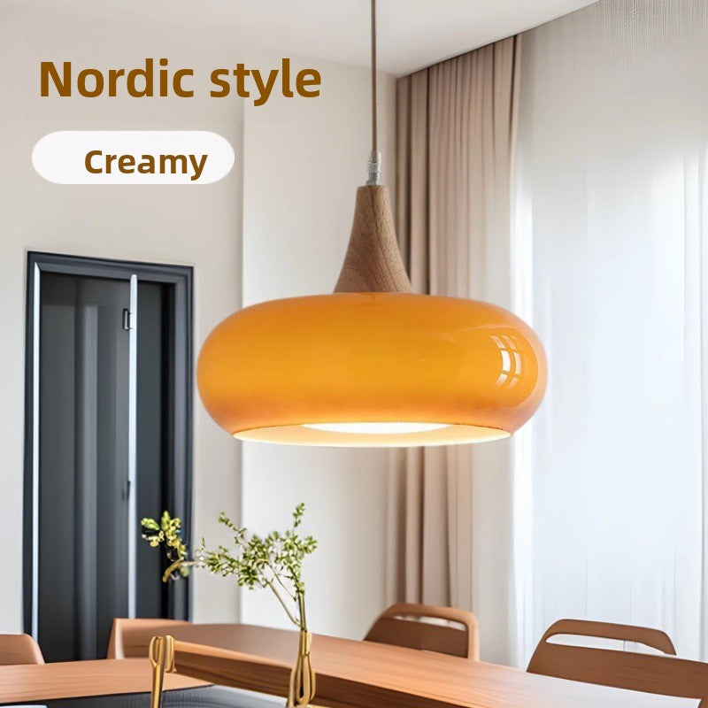 Nordic Wooden Hanging Chandelier Light Elvis Store