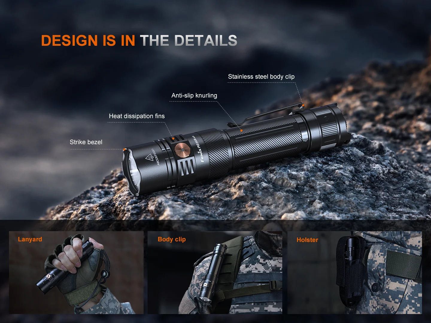 Fenix PD36R ACE 3000 流明 415米 距離 5000 mAh Type-C 愛維斯 照明