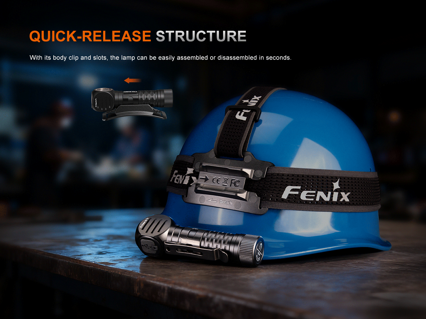 Fenix HM61R V3.0 1800流明 195米 300小時 IP68 USB-C 頭燈 愛維斯 照明
