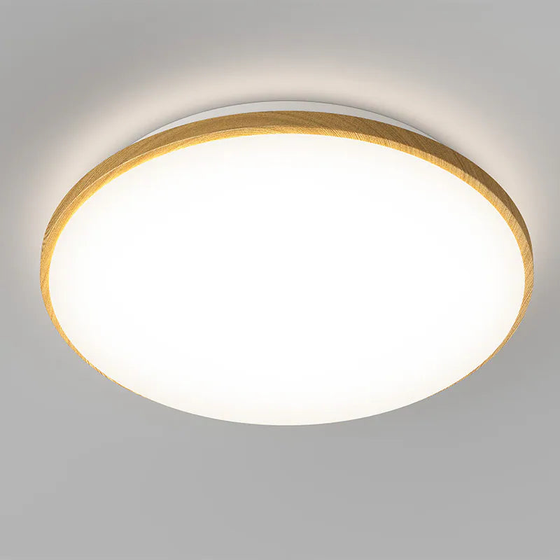 Wincel CL630 日系木紋圓形 Entry AIO 多功能天花燈 (40W) Philips