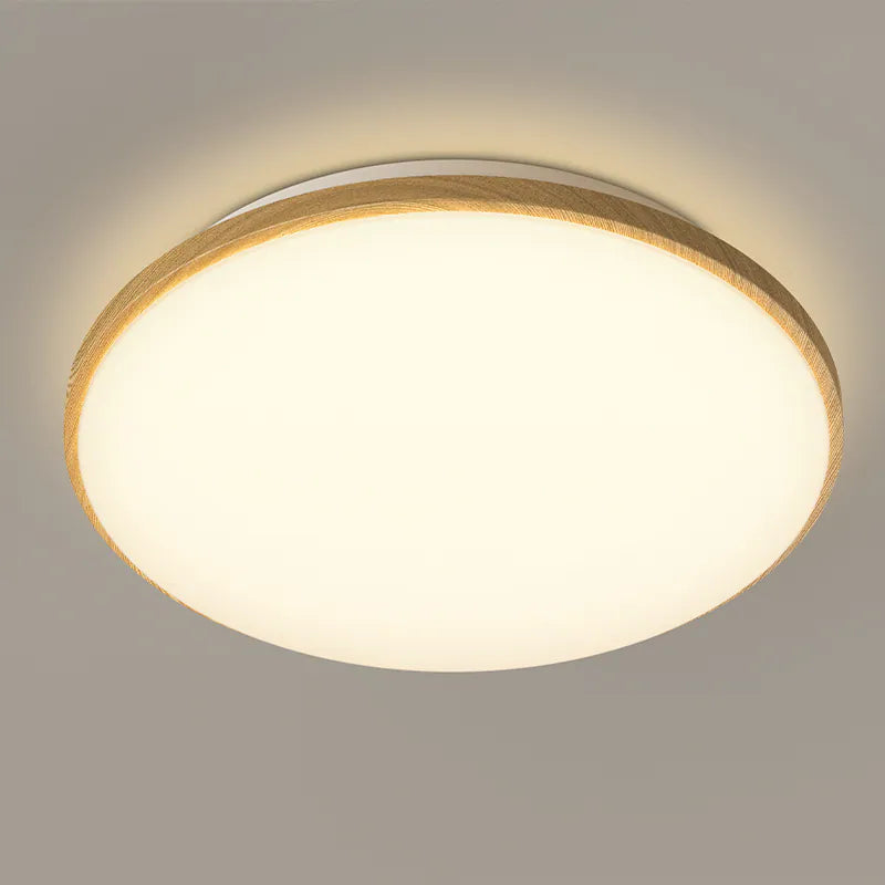Wincel CL630 日系木紋圓形 Entry AIO 多功能天花燈 (40W) Philips