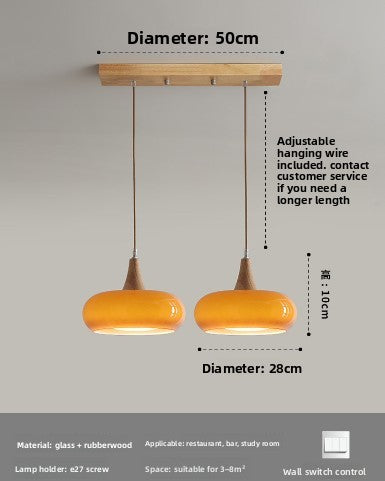 Nordic Wooden Hanging Chandelier Light Elvis Store