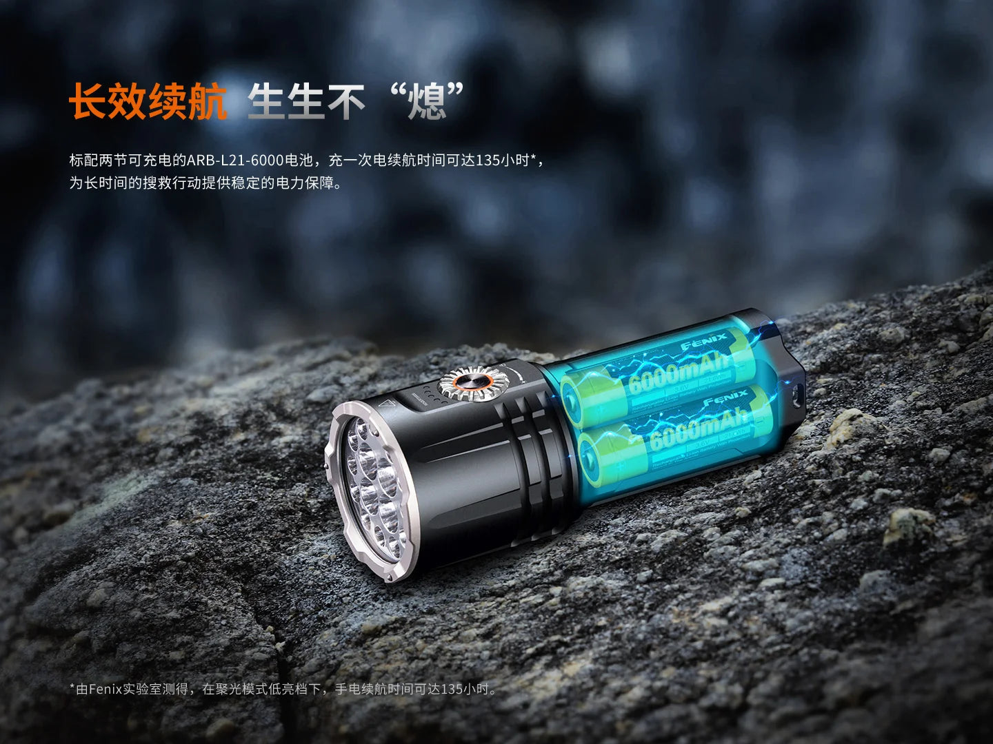 Fenix LR35R Pro 10000流明 射程500米 續航時間135小時 21700電池 IP68 手電筒 Flashlight 愛維斯 照明