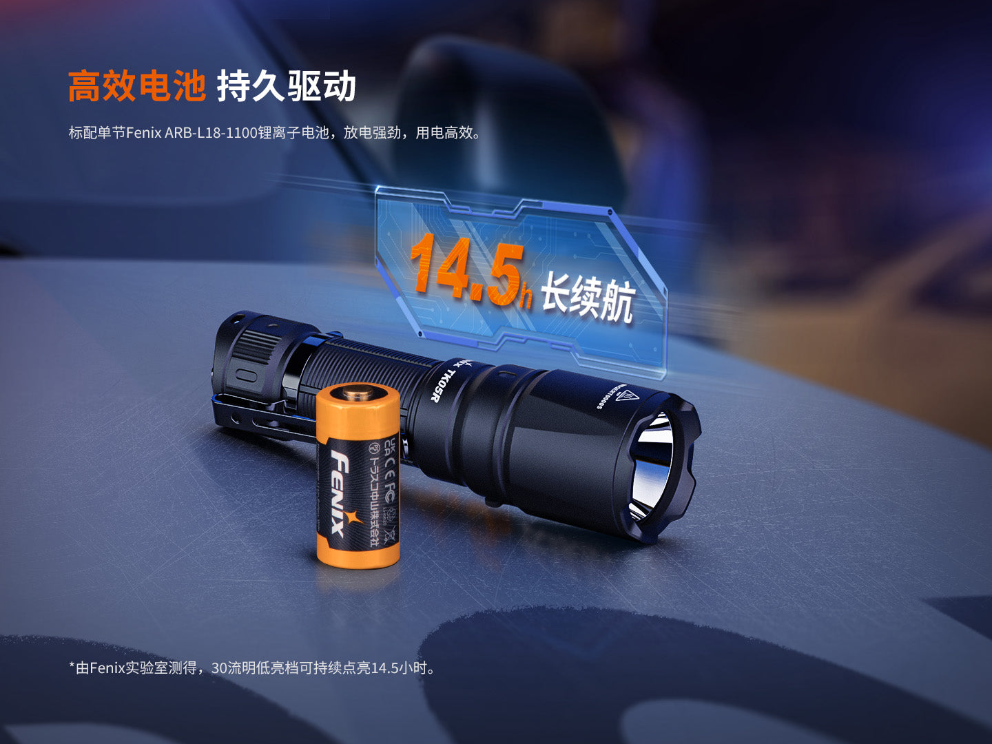 Fenix TK05R 1000流明 射程450米 USB Type-C IP68 手電筒 Flashlight 愛維斯 照明