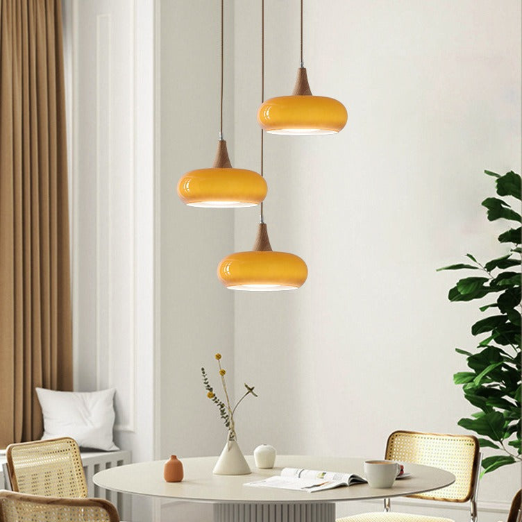 Nordic Wooden Hanging Chandelier Light Elvis Store