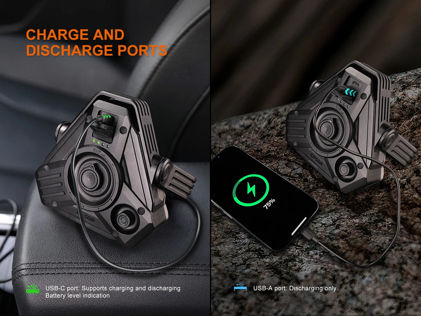 FENIX CP50R 愛維斯 照明