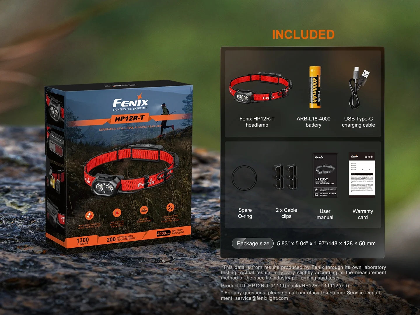 Fenix  HP12R-T 頭燈 1300流明 200 米 310 小時 愛維斯 照明