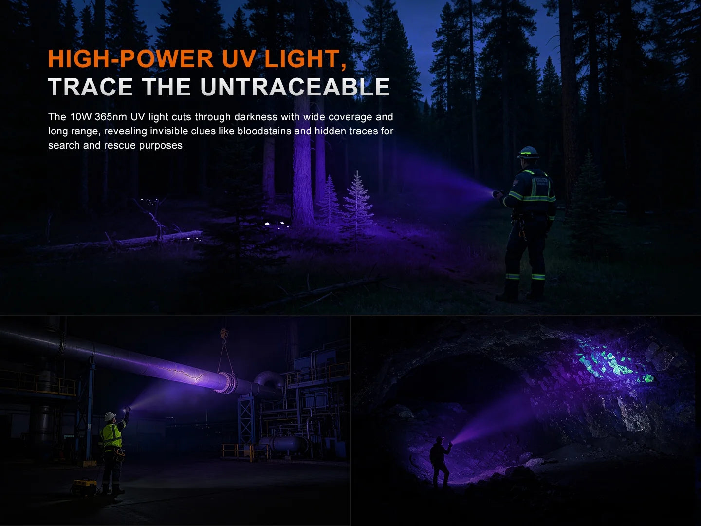 FENIX LD50R V2.0 Flashlight 超強光電筒 18000流明 844米射程 195 小時 愛維斯 照明
