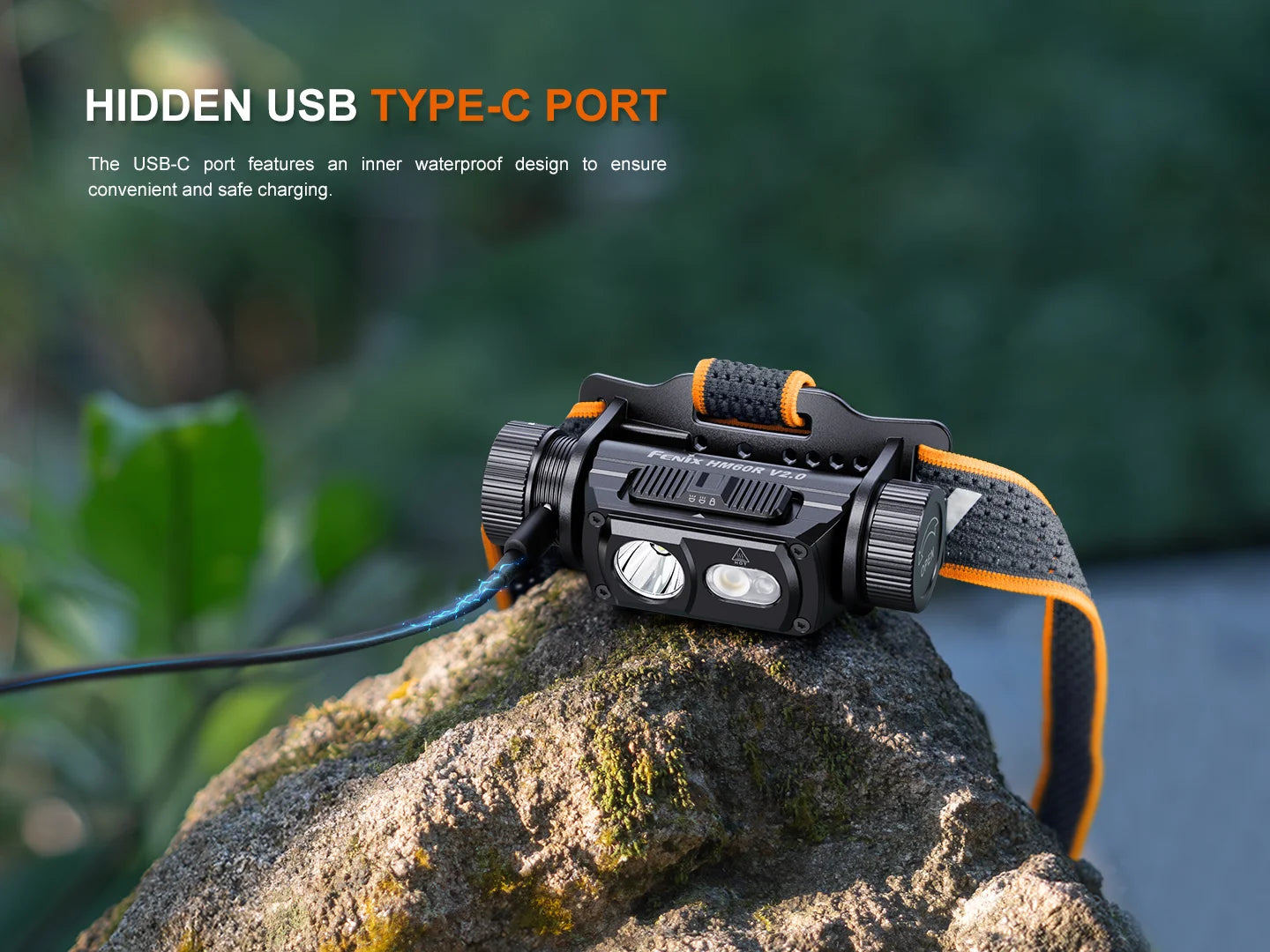 Fenix HM60R V2 1600流明 170米 4000mAh IP68 頭燈 愛維斯 照明