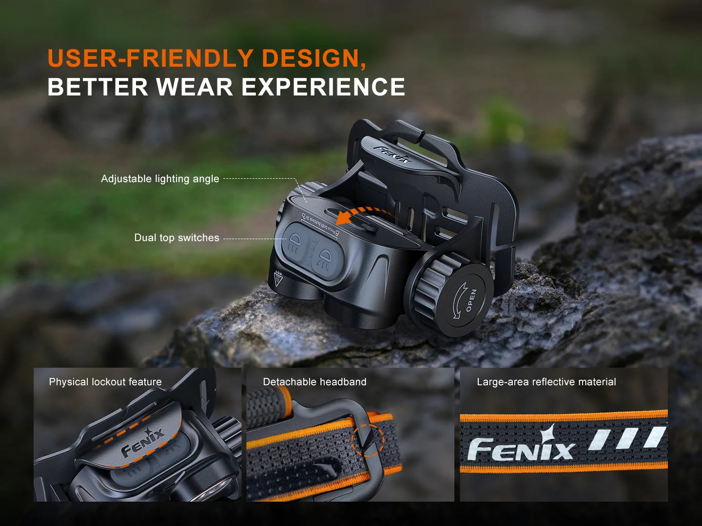 Fenix HM65R V2.0 多光源鎂合金頭燈 2200 流明 FENIX