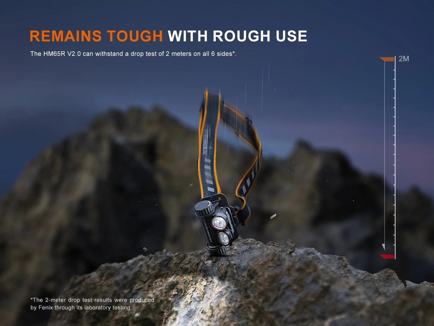 Fenix HM65R V2.0 多光源鎂合金頭燈 2200 流明 FENIX