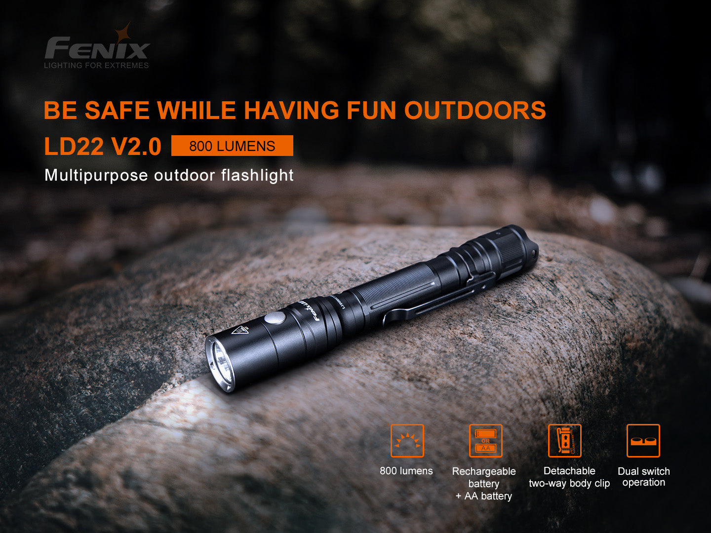 FENIX LD22 V2.0 愛維斯 照明