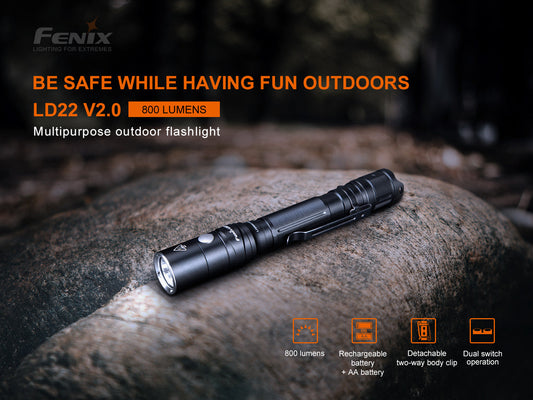 FENIX LD22 V2.0 愛維斯 照明