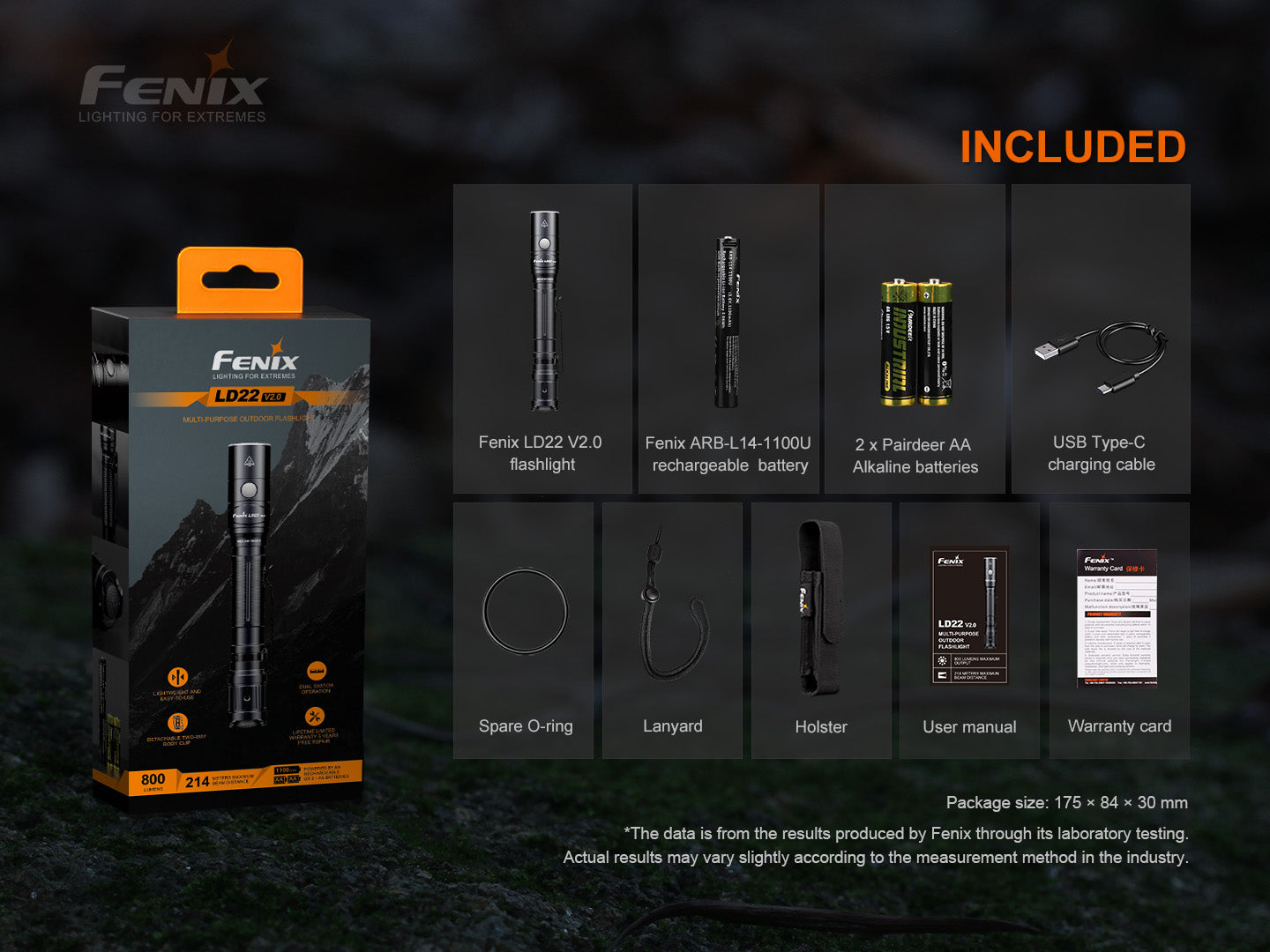 FENIX LD22 V2.0 愛維斯 照明
