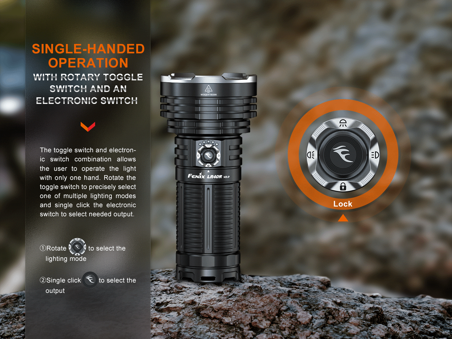 Fenix LR40R V2.0 15000lm 流明 900米 5000mAh 遠射 泛光 搜救電筒 愛維斯 照明