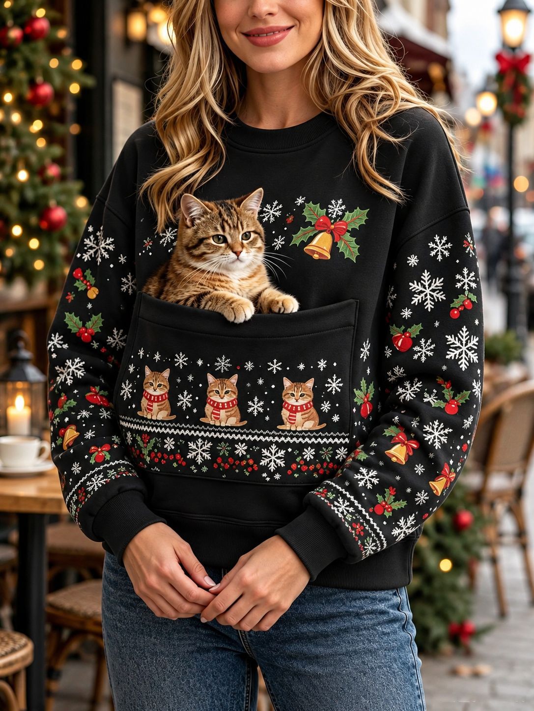 3D Graphic Long Sleeve Shirt – Casual Crew Neck Stretch T-Shirt Elvis Store