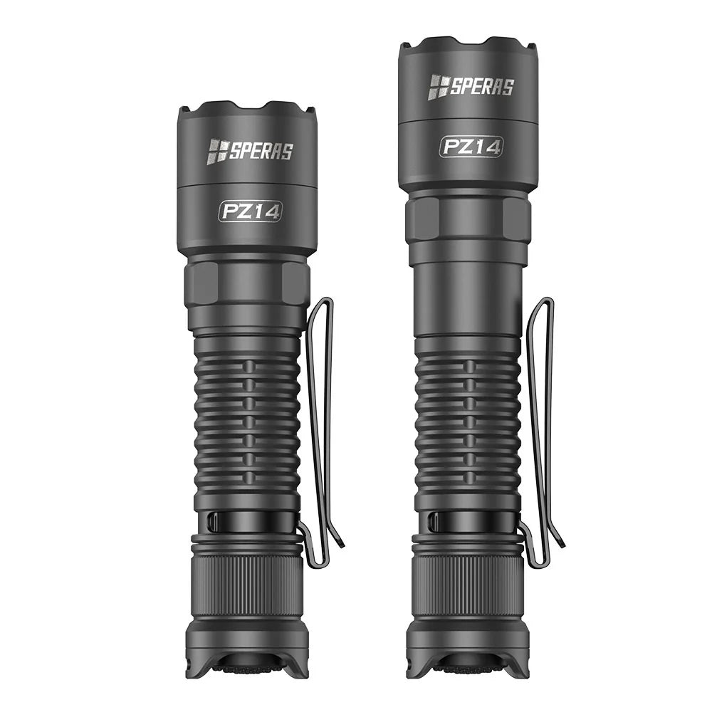 SPERAS PZ14 Zoomable EDC Tactical Hunting Outdoor Flashlight 1000lm 440m 愛維斯 照明