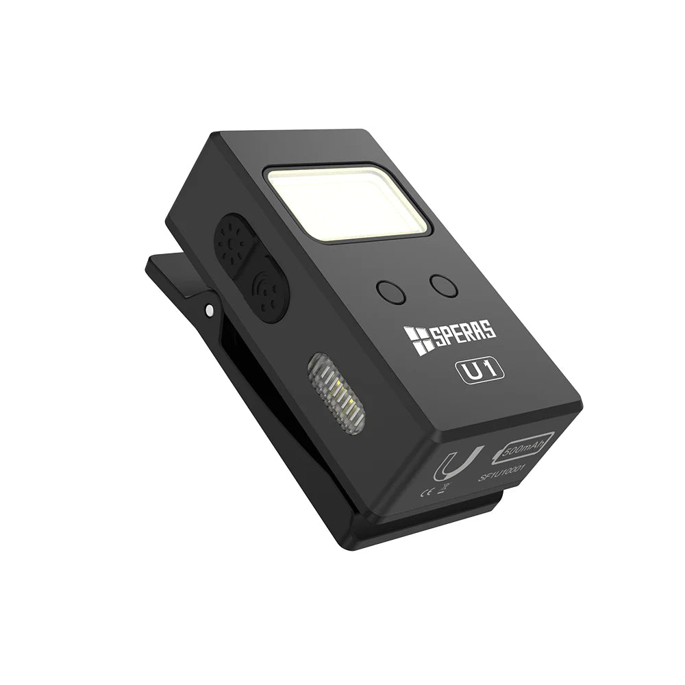 SPERAS U1 500lm 75m Motion Sensor Clip Light EDC Flashlight 愛維斯 照明
