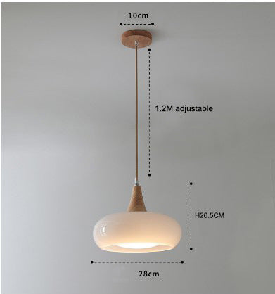 Nordic Wooden Hanging Chandelier Light Elvis Store