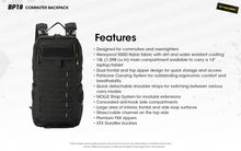 將圖片載入圖庫檢視器 NITECORE BP18 背包 Backpack
