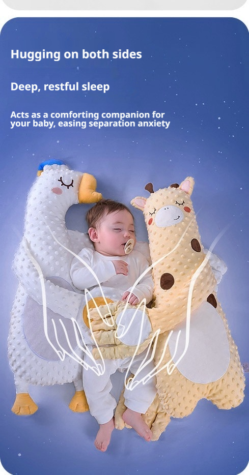 Baby Comfort Pillow with Red Bean Heat Therapy & Soothing Tapping Elvis Store