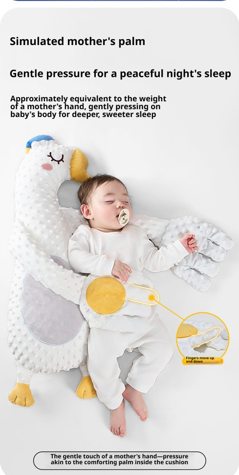 Baby Comfort Pillow with Red Bean Heat Therapy & Soothing Tapping Elvis Store