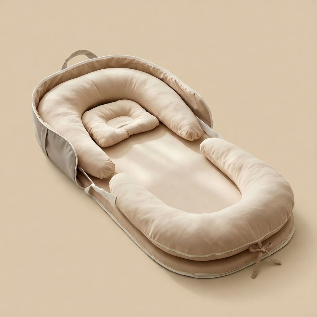 Portable Baby Playpen with Foldable Travel Crib Play Yard with Mattress Elvis Store