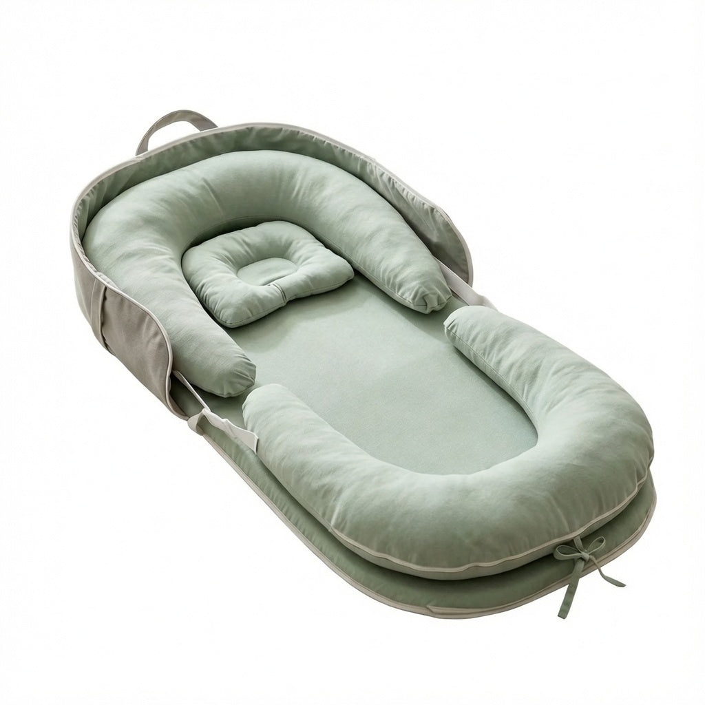 Portable Baby Playpen with Foldable Travel Crib Play Yard with Mattress Elvis Store