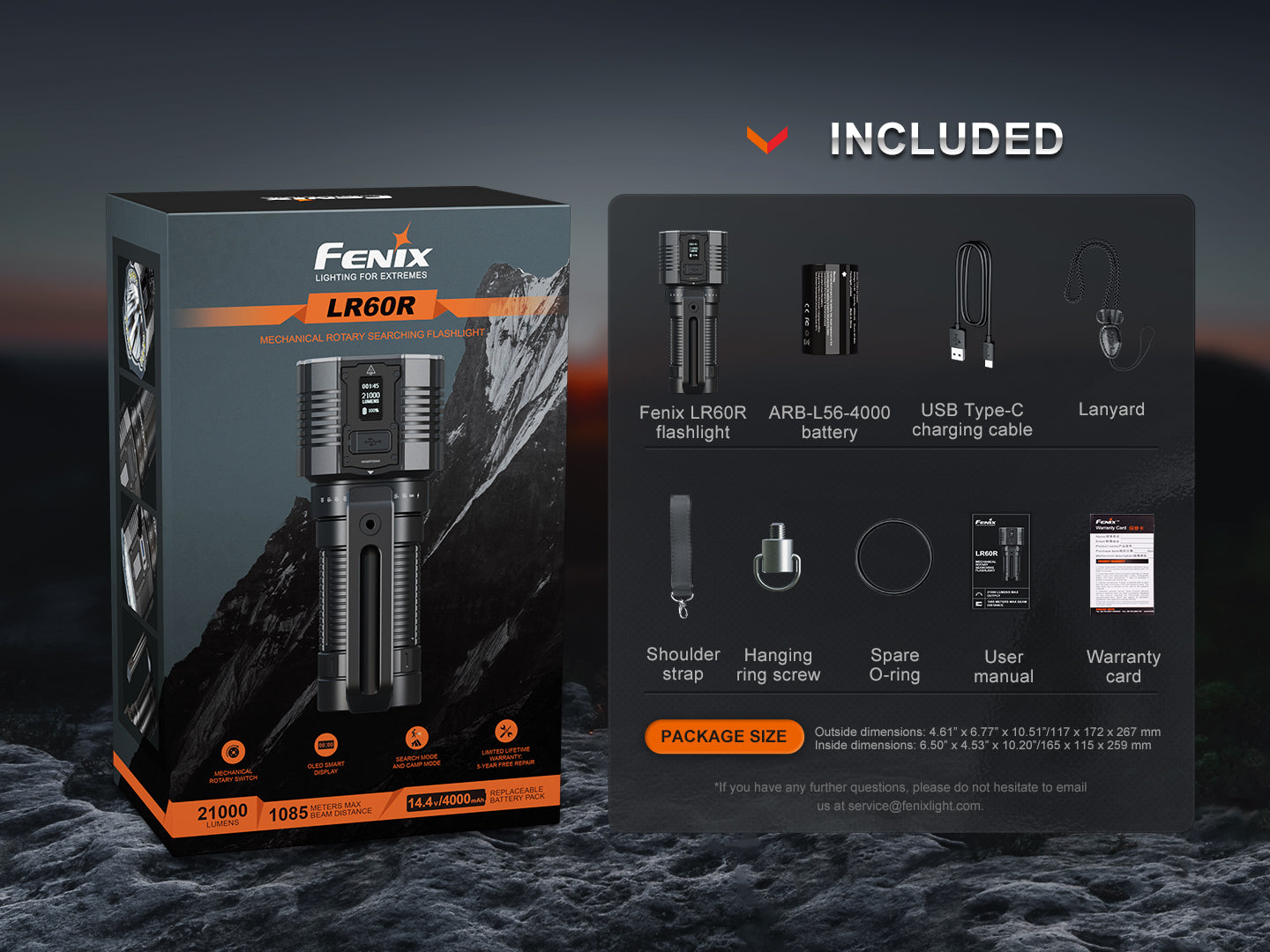 FENIX LR60R 愛維斯 照明
