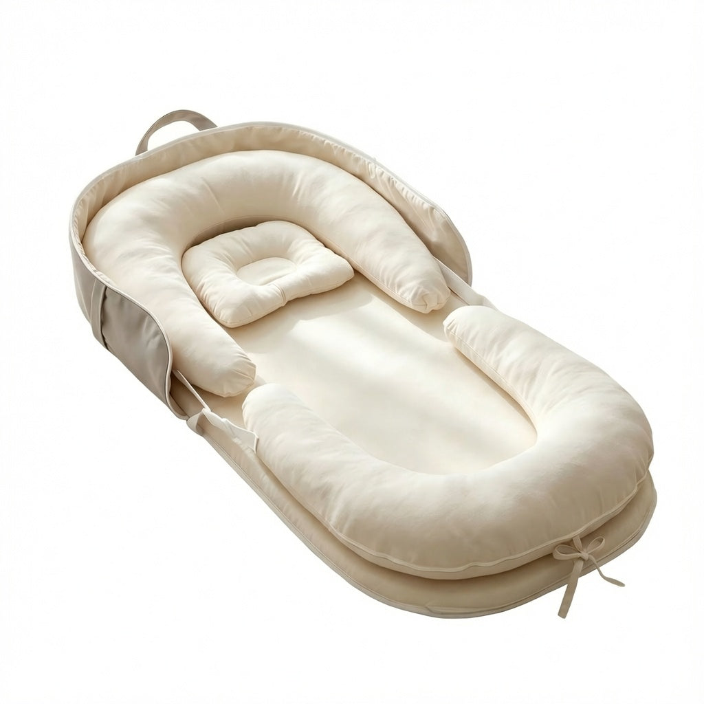 Portable Baby Playpen with Foldable Travel Crib Play Yard with Mattress Elvis Store