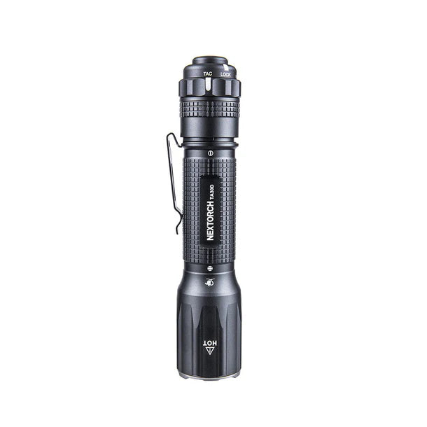 NEXTORCH TA30D Tactical One-Step-Strobe Flashlight with FR-1 Ring Elvis Store