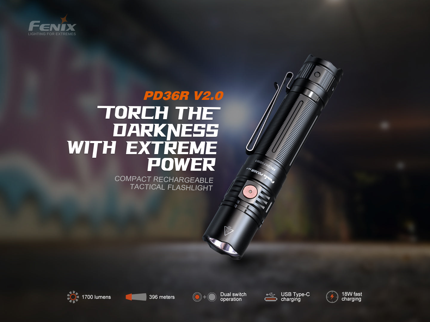 FENIX PD36R V2.0 愛維斯 照明