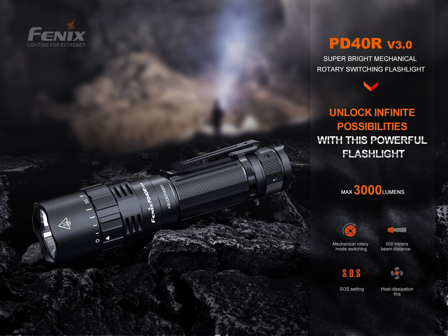 FENIX PD40R V3.0 愛維斯 照明