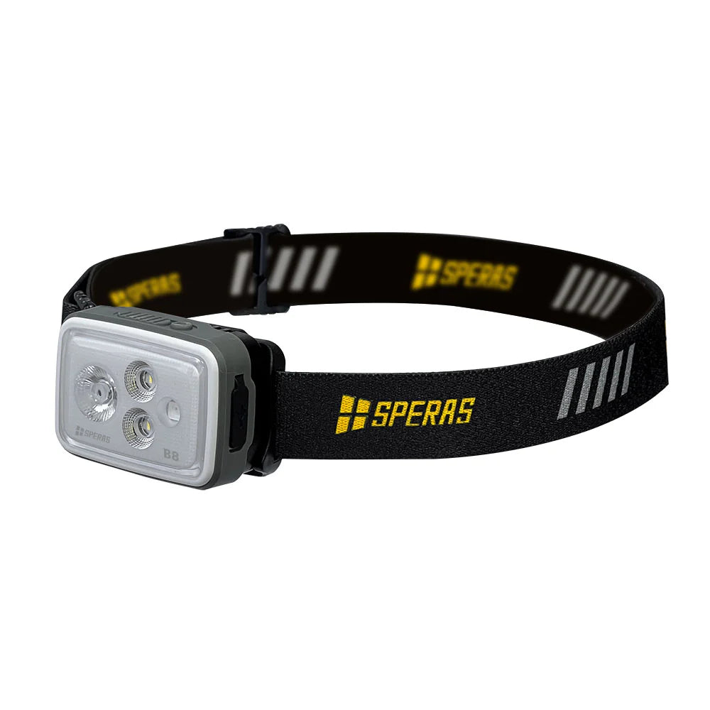 SPERAS B8 Rechargeable Headlamp | 700 Lumens 75m Throw 愛維斯 照明