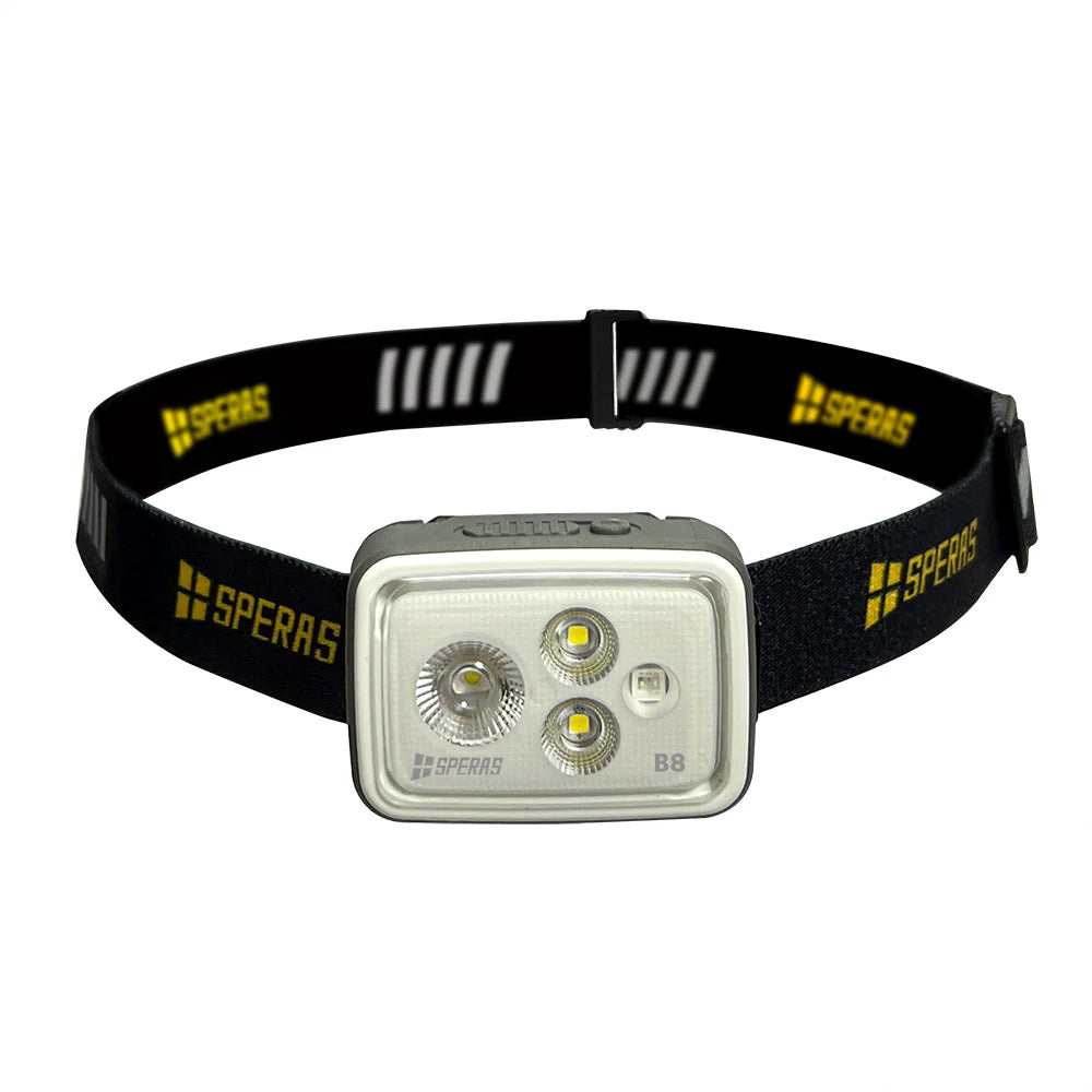 SPERAS B8 Rechargeable Headlamp | 700 Lumens 75m Throw 愛維斯 照明