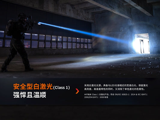 Fenix HT30R 高性能白鐳射手電筒 1500米 500流明 愛維斯 照明