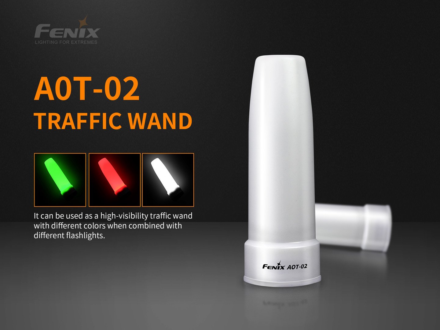 Fenix AOT-02 交通指挥棒 Flashlight Torch手電筒 愛維斯 照明