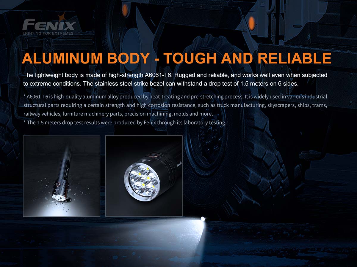 FENIX LR35R RECHARGEABLE FLASHLIGHT 10000 流明 Torch 手電筒 愛維斯 照明